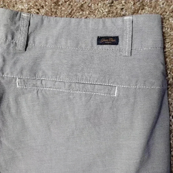 Good Man Brand horizontal stripe Alloy gray Shorts - Picture 8 of 8